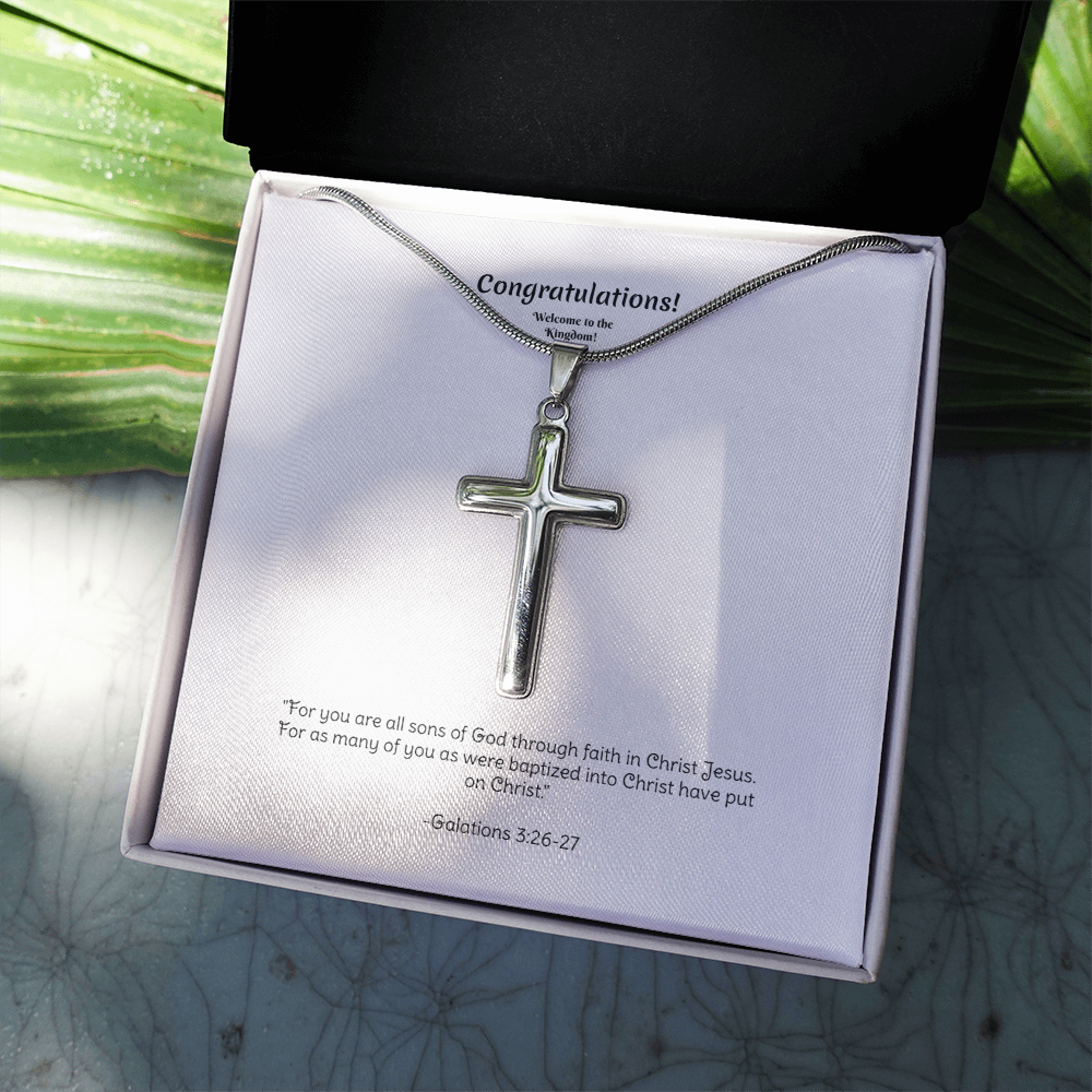 Baptism Cross Necklace