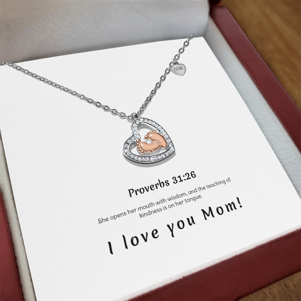 I love you Mom Pendant