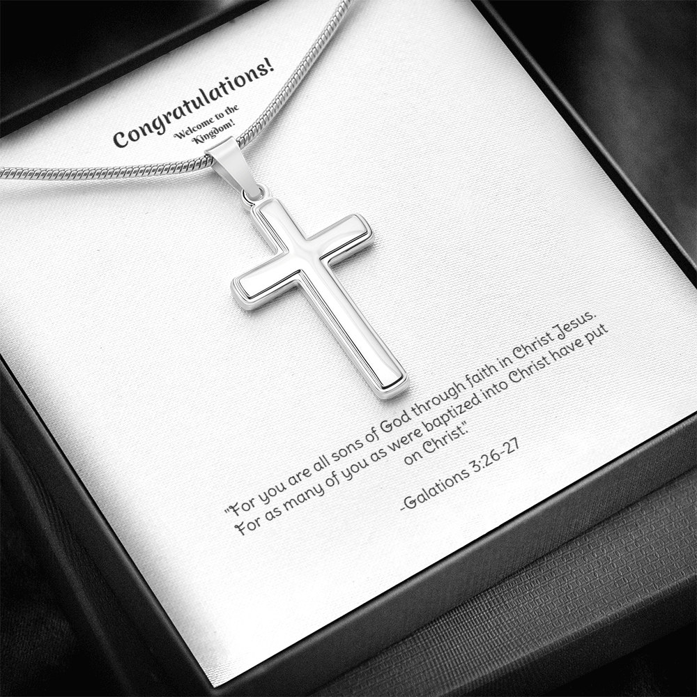 Baptism Cross Necklace
