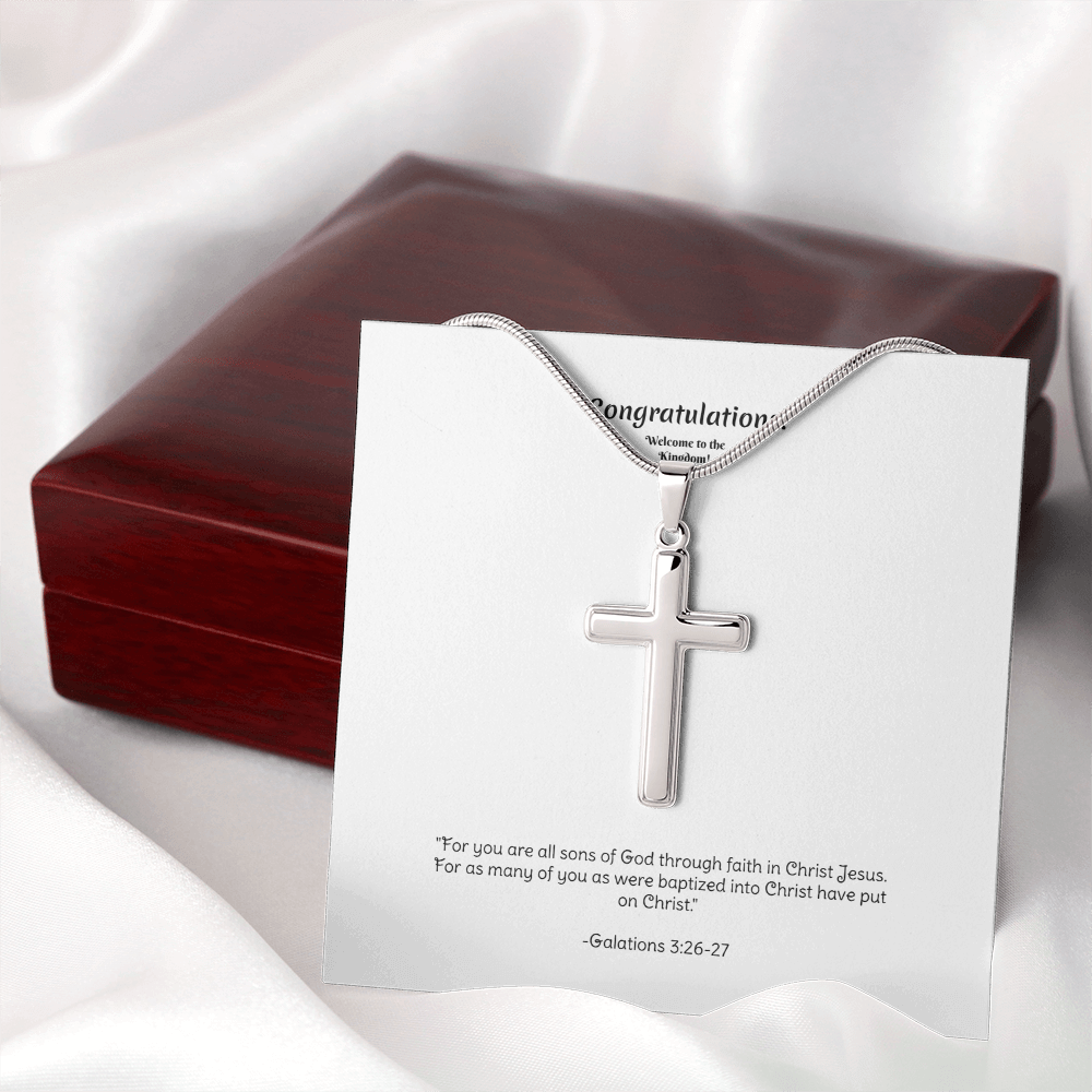 Baptism Cross Necklace