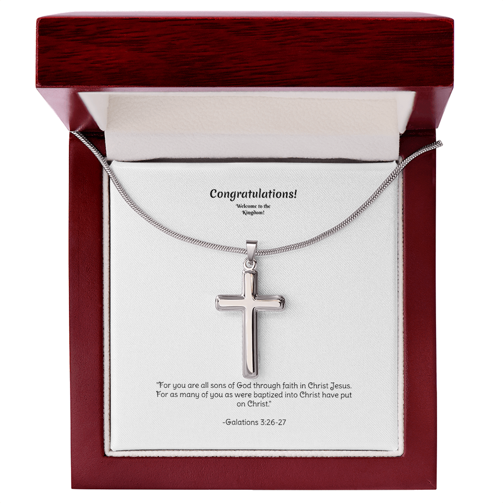 Baptism Cross Necklace