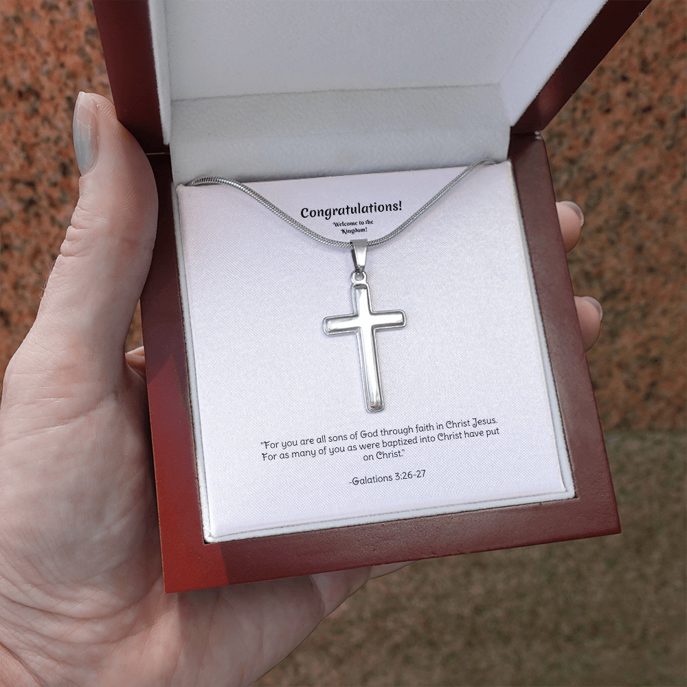 Baptism Cross Necklace