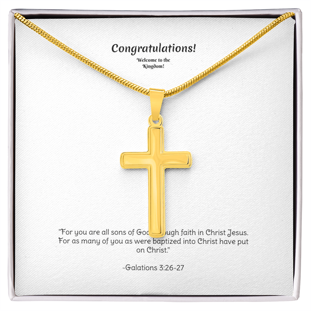 Baptism Cross Necklace