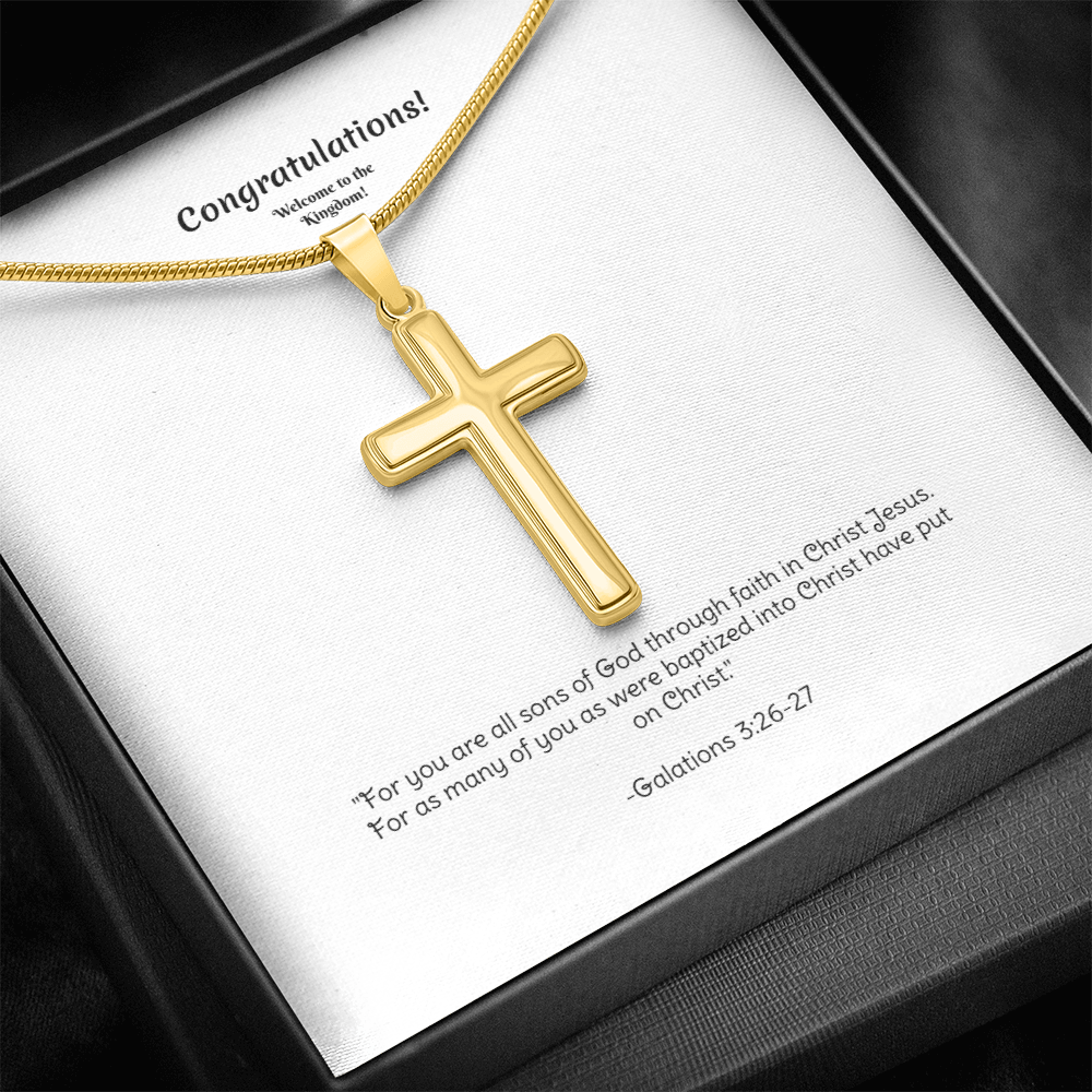 Baptism Cross Necklace