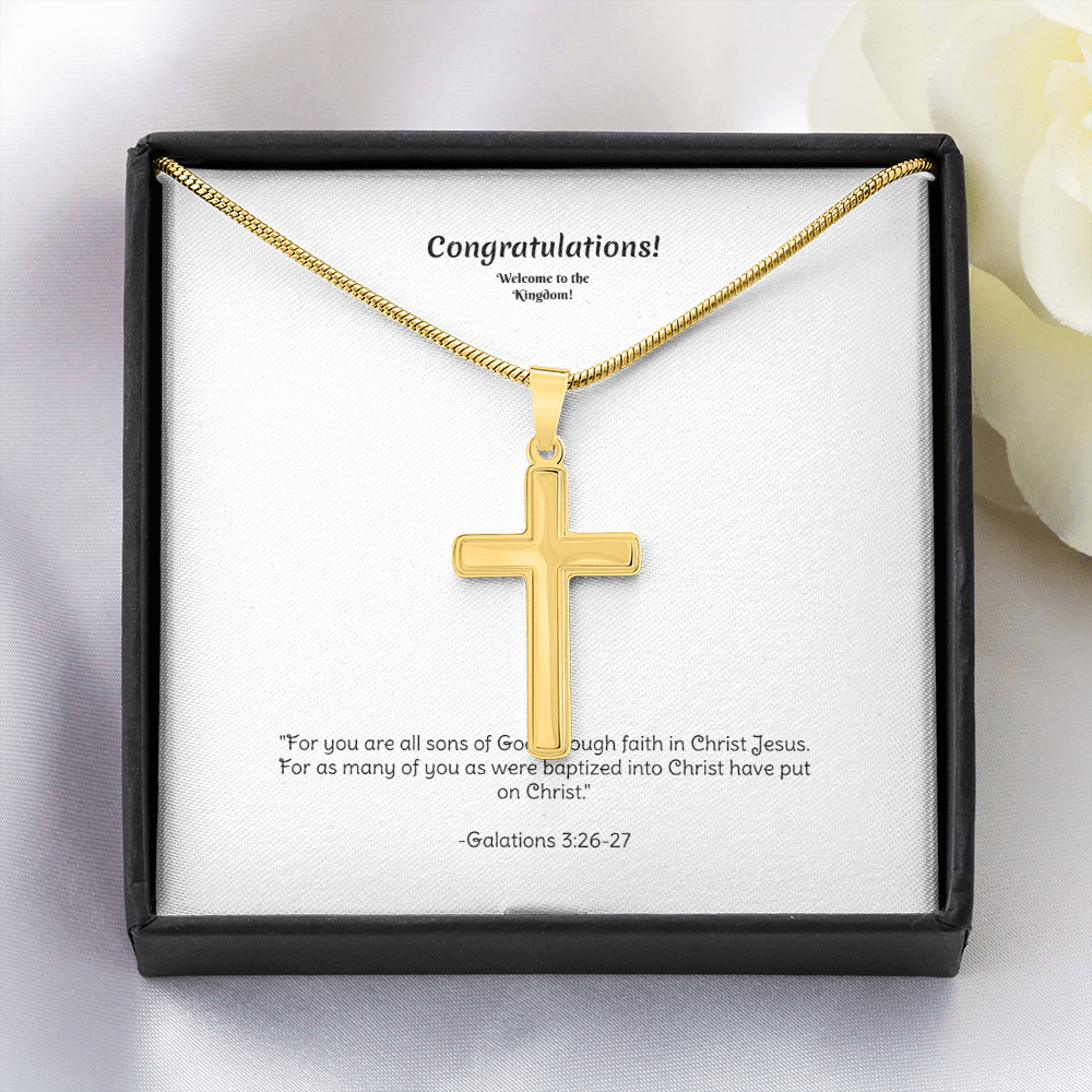 Baptism Cross Necklace